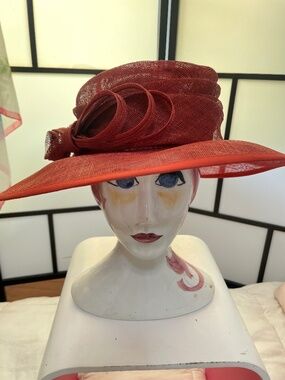 Original authentic Ascot Hat KENTUCKY Derby garden Tea party church weddings!